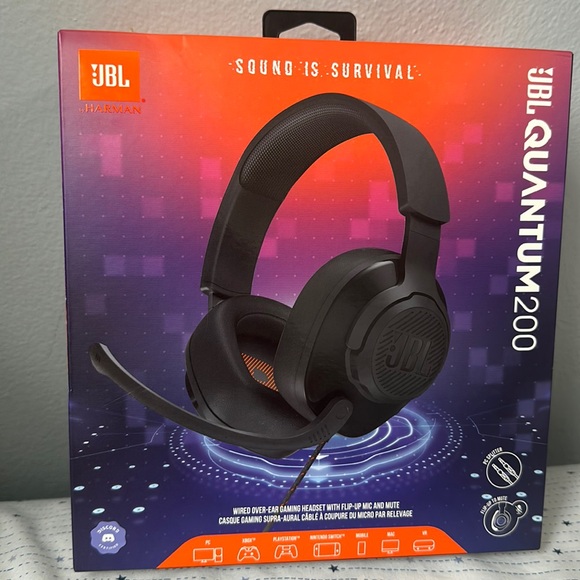 JBL Other - JBL QUANTUM 200 (never opened before)
